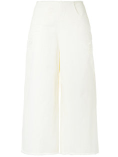 wide legs cropped trousers Osklen