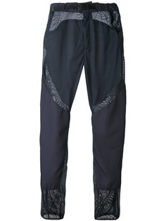 спортивные брюки с сетчатой отделкой Snow Peak