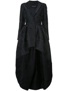 асимметричный расклешенный пиджак Christian Siriano