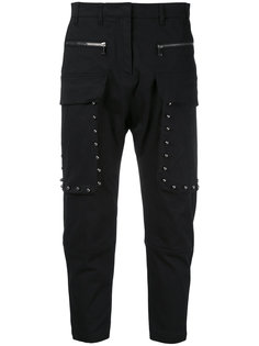 укороченные брюки с карманами карго Nº21