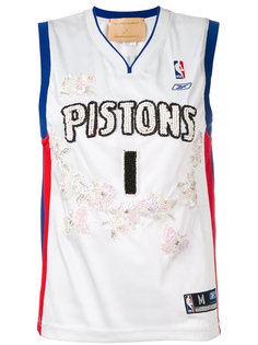 топ NBA с вышивкой Pistons  Night Market