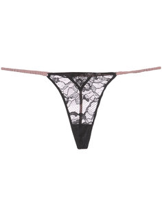 кружевные стринги Fleur Du Mal