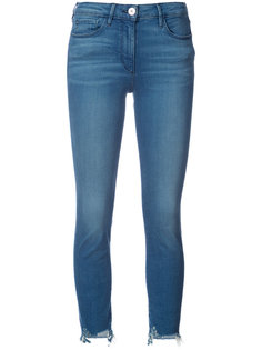 узкие укороченные джинсы 3X1