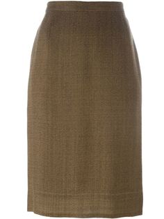 классическая юбка-карандаш Prada Vintage