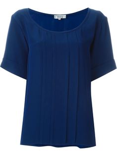 плиссированный топ  Yves Saint Laurent Vintage