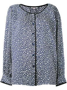 блузка в горох Yves Saint Laurent Vintage