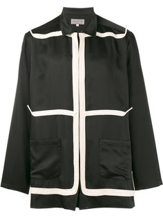 легкая куртка с контрастной отделкой Yohji Yamamoto