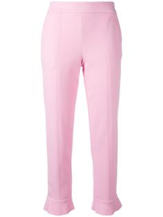 укороченные зауженные брюки MSGM