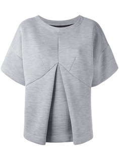расклешенный топ-толстовка Mm6 Maison Margiela