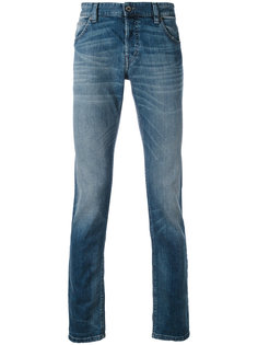 выбеленные джинсы Just Cavalli