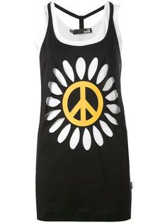 топ flower power  Love Moschino