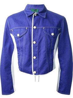 джинсовая куртка колор блок Jean Paul Gaultier Vintage
