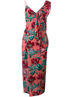 асимметричное платье с принтом flamenco  For Love And Lemons