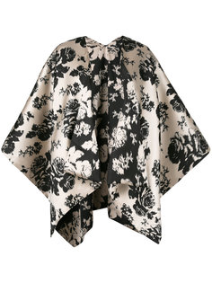 укороченное кимоно с цветочным принтом Ermanno Gallamini