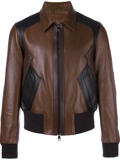 куртка из овечьей кожи на молнии Neil Barrett