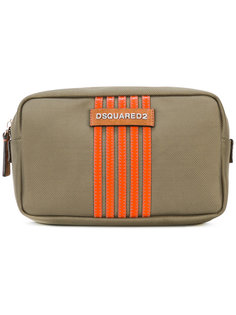 несессер с полосками и логотипом Dsquared2