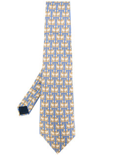 винтажный галстук Lanvin Vintage