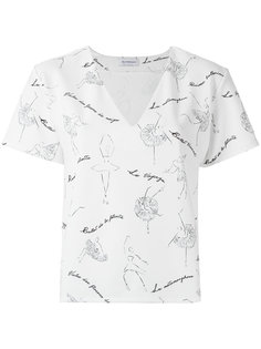 printed top Olympiah