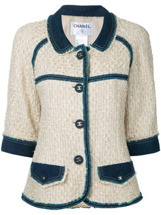жакет с короткими рукавами Chanel Vintage