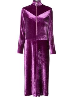 бархатное платье Nina Ricci