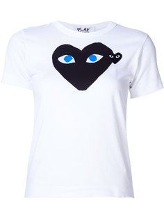 футболка с аппликацией логотипа Comme Des Garçons Play