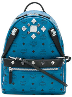 декорированный рюкзак с принтом-логотипом MCM