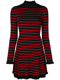 платье Hooped Skater Red Valentino