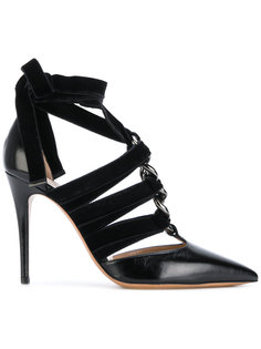 туфли с завязками на щиколотке Valentino