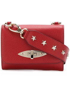 сумка на плечо с заклепками-звездами Red Valentino