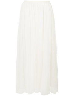 юбка миди из тюля Red Valentino