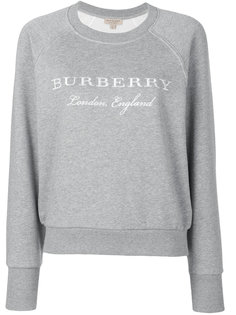 толстовка с вышитым логотипом Burberry