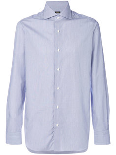 однотонная рубашка Barba