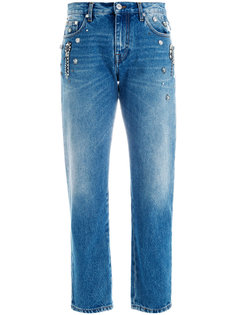 укороченные джинсы MSGM