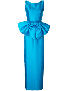платье с открытой спиной, бантом и юбкой-карандаш Bambah