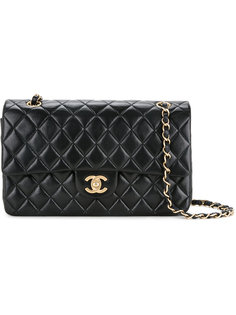 стеганая сумка на плечо с двойным клапаном  Chanel Vintage