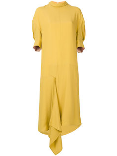 асимметричное платье-миди Marni