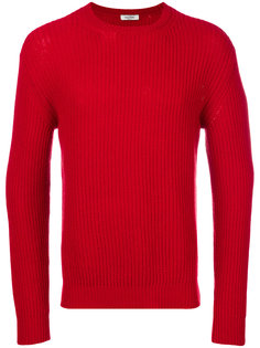 трикотажный свитер ребристой вязки Valentino