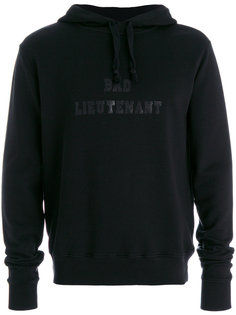 толстовка с капюшоном и принтом Saint Laurent
