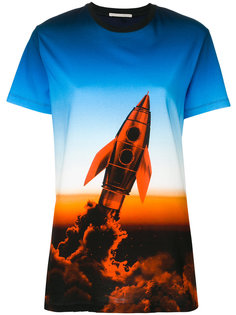 футболка с принтом ракеты Marco De Vincenzo