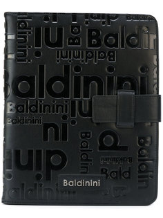 logo embossed iPad case Baldinini