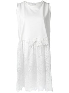 платье с кружевным подолом P.A.R.O.S.H.