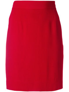 короткая облегающая юбка Moschino Vintage