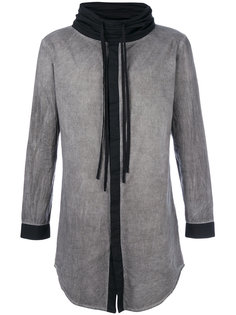drawstring funnel neck shirt Unconditional