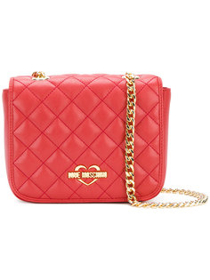 chain quilted shoulder bag Love Moschino