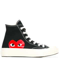 хайтопы с принтом логотипа Comme Des Garçons Play