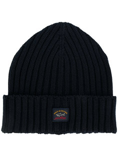 ribbed beanie Paul & Shark