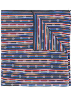 плетеный шарф в полоску Paul Smith