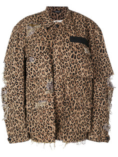куртка с леопардовым принтом R13