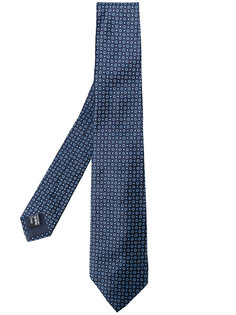 галстук с мелким принтом Giorgio Armani