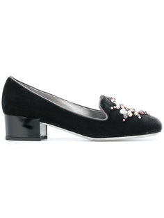 beads embellished pumps René Caovilla